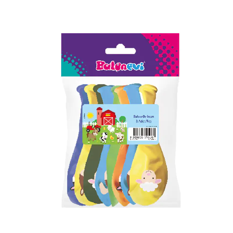 Safari Balloon 8 PCS